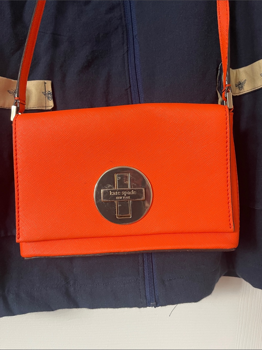 Kate Spade New York Orange Crossbody Bag